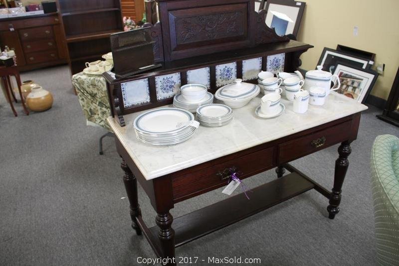 Vintage Bakers Table
