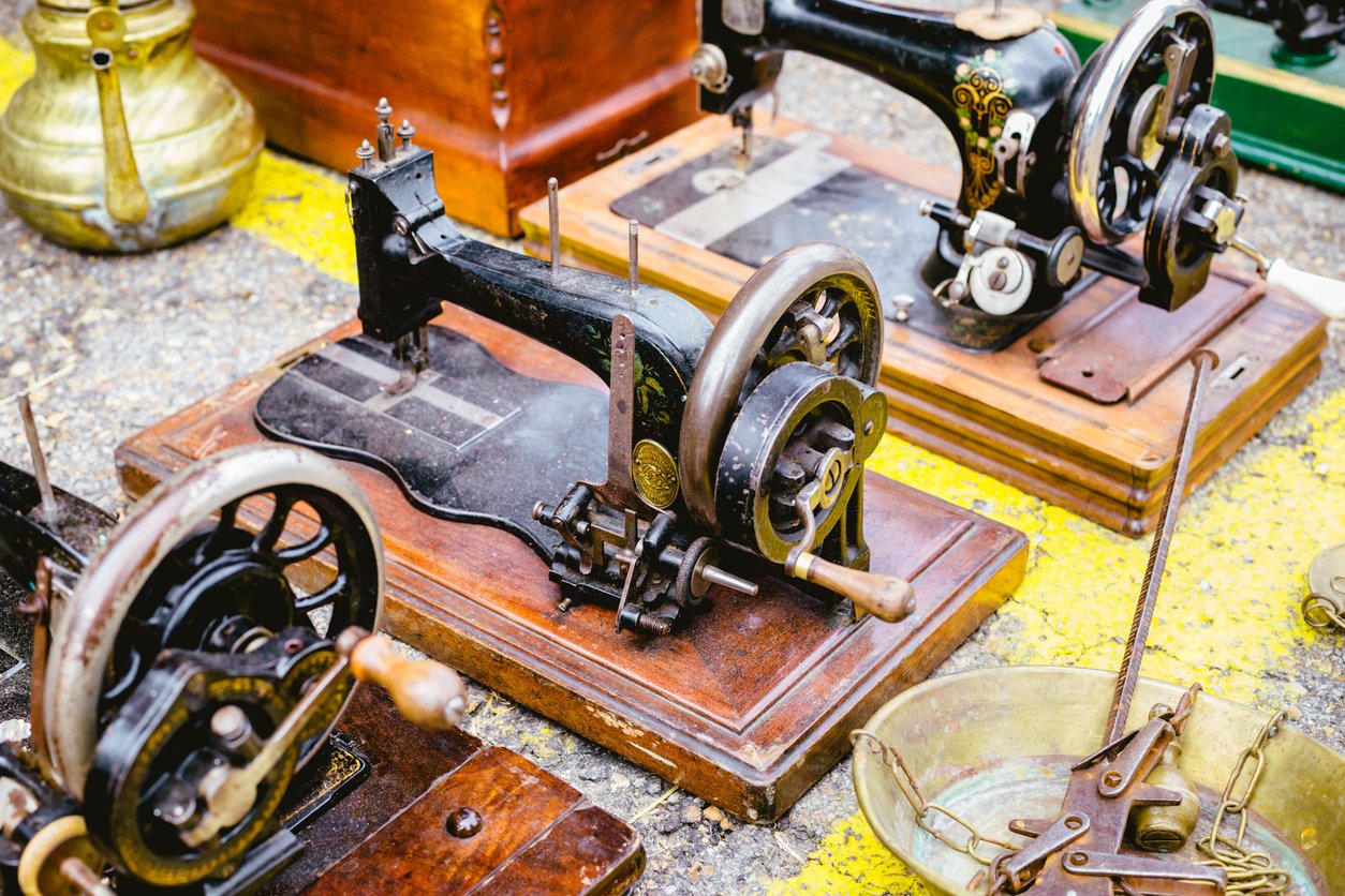 The Art In Antique Singer Sewing Machines