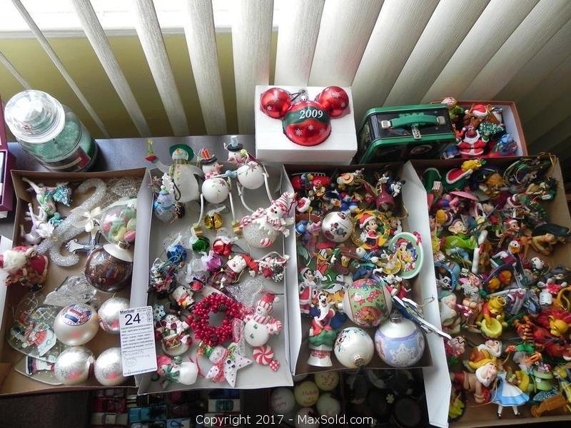 Xmas Ornaments, Disney And More