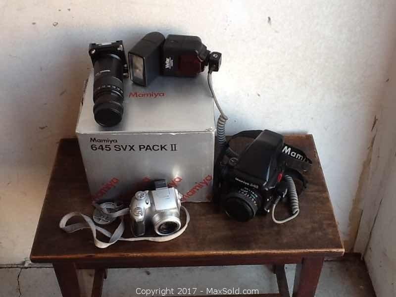 Camera Lot Mamiya 645 SVX Pack 2