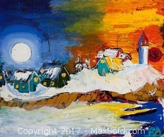 ""The World Needs More Canada"" - Evan Sharma Painting